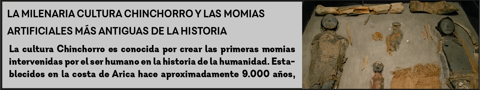 Familia de momias Chinchorro